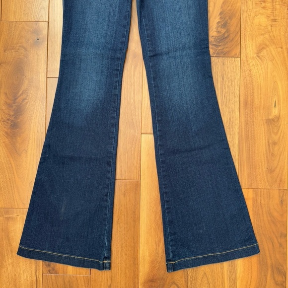 NWT Spanx pull-on flare jeans S petite in midnight shade - Picture 9 of 15